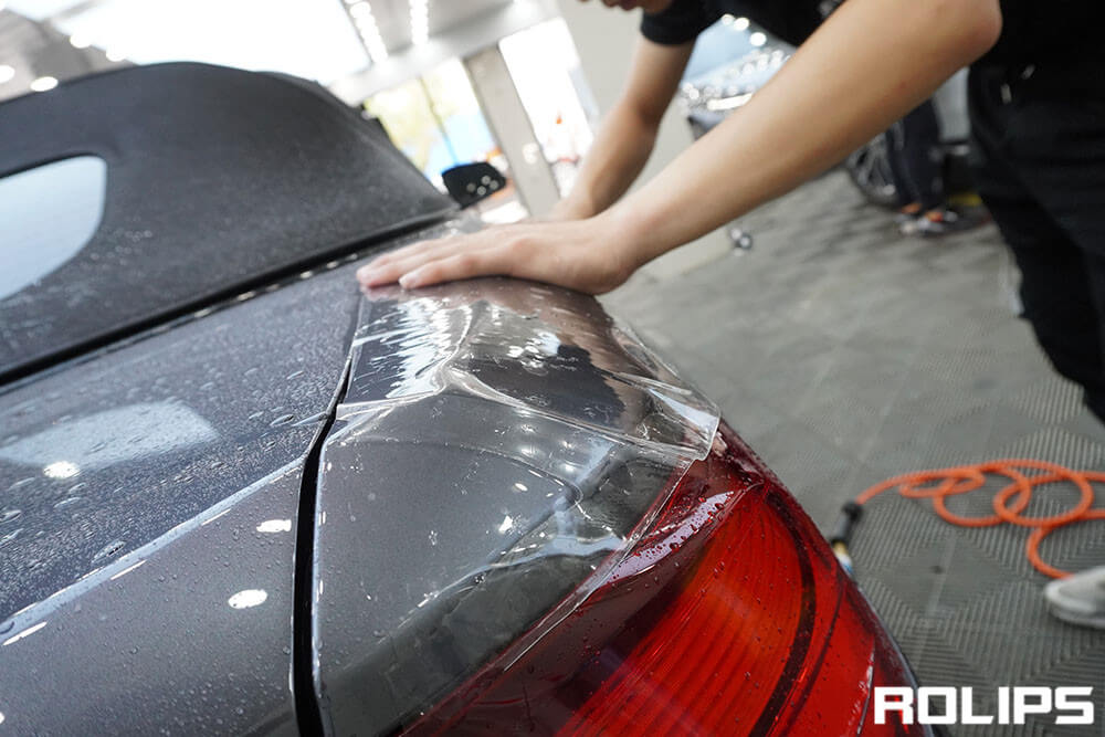 車衣怎么貼？汽車貼車衣詳細(xì)步驟流程教程（5）