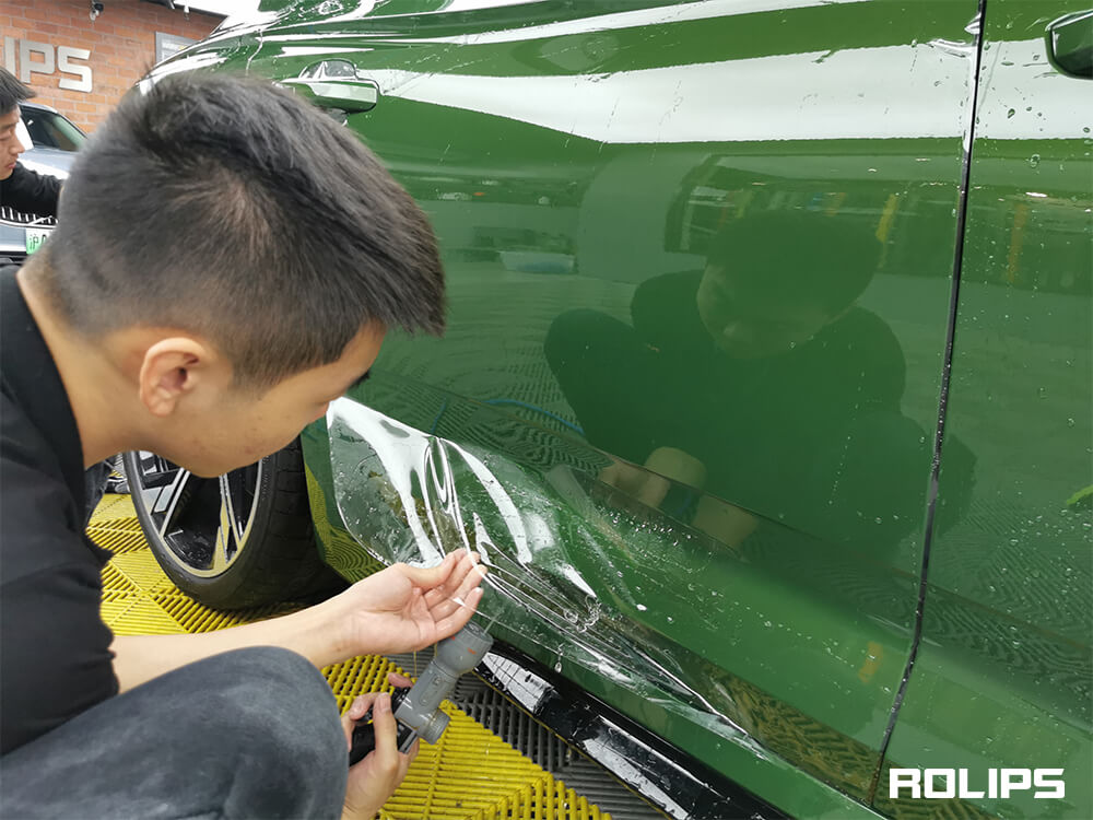 剛貼的隱形車衣可以直接跑高速么？多久可以行使？（4）